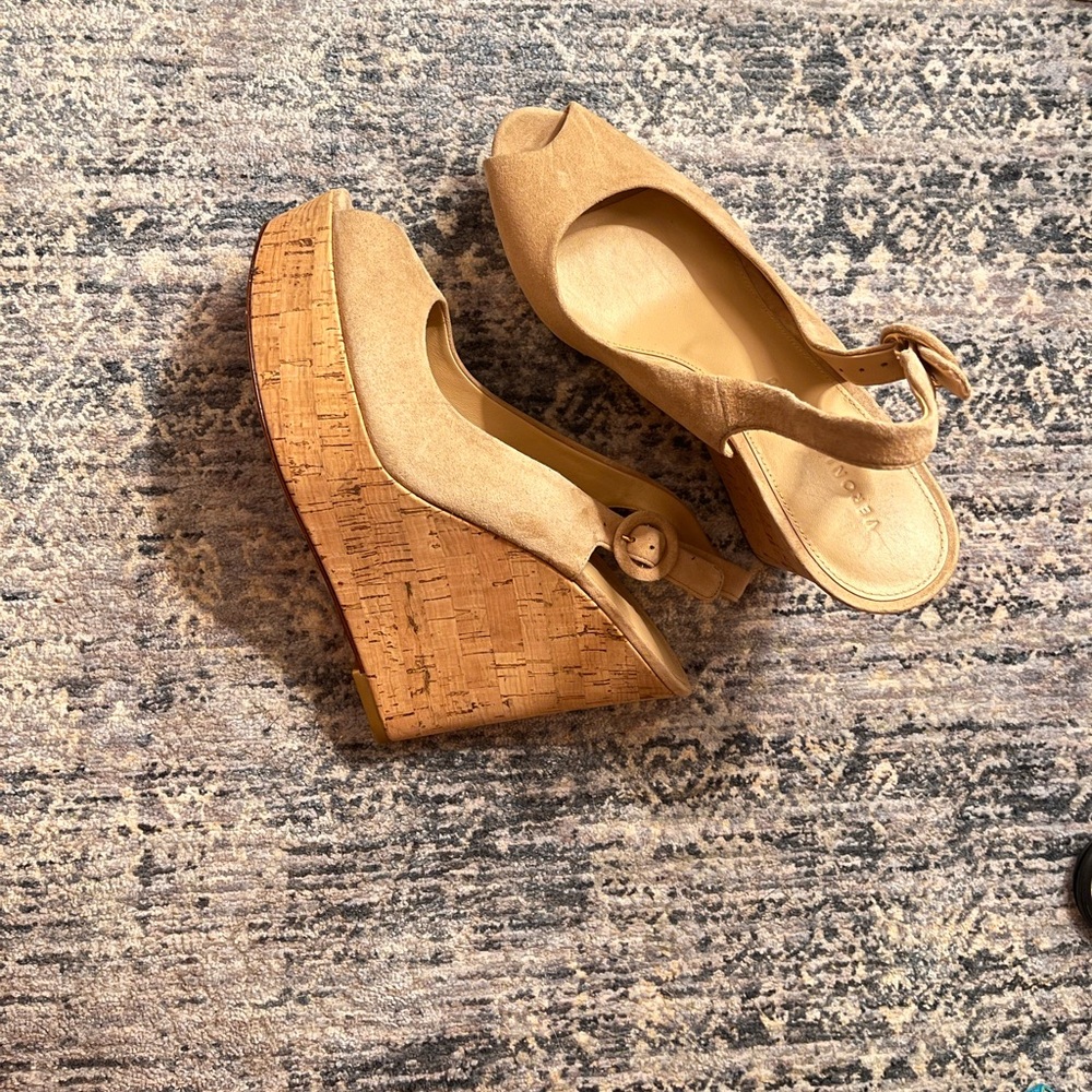 Veronica Beard Dali wedge sandals - Picture 8 of 12